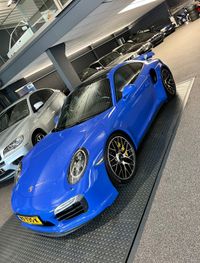 Porsche Turbo S Maritime Bleu Wrap
